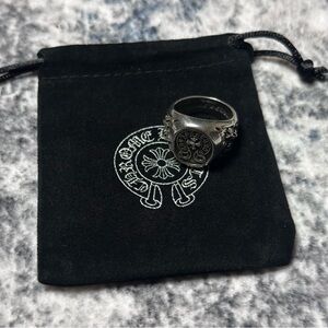 Chrome Hearts Champion Horseshoe Ring Size 9.5 US
